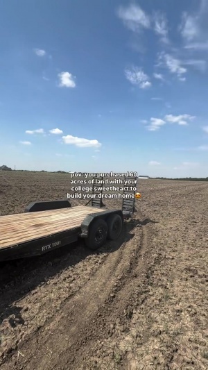 你说夺少?兰德尔夫妇购买了一片24公顷的土地用来盖房子