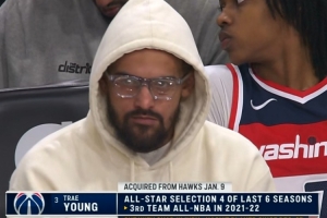 前NBA球员：我敢保证若今日在犹他比赛 杨绝对不会出现在场边