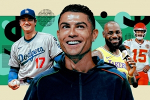 2025收入最高运动员:C罗2.6亿刀居首,梅西1.3亿第3,本泽马第6