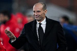 阿莱格里：我很想多踢比赛，可惜今年没办法，明年必须要踢欧冠