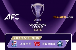 票务丨2月4日12点！上海申花 VS 町田泽维亚 开票！